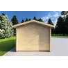 Gartenhaus Holz ALEXIA 4.5x3, 40mm, linke Seite