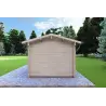 Gartenhaus Holz ZAIRA 5.7x3, 40mm, rechte Seite