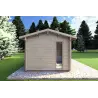 Gartenhaus Holz ZAIRA 5.7x3, 40mm, linke Seite