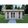 Gartenhaus Holz JENNIFER 4.5x3, 40mm, Frontansicht