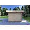 Moderne Gartenhaus SVEVA 5x3, 40mm, rechte Seite
