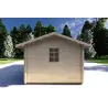 Gartenhaus Holz LUNA 5x3, 40mm, linke Seite