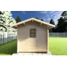 Moderne Gartenhaus BETTA 4x2.5, 40mm, linke Seite